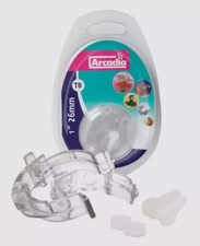 Arcadia T8 Plastic Spring Clips 26mm Aquarium & Reptile Light Tube Clip - 2 pack