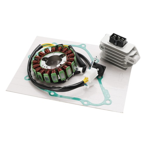 Stator voltage regulator - stator, +