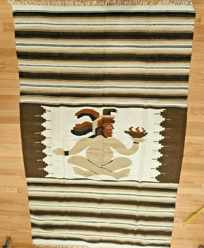 Woven mexican saltillo - mexican, serape