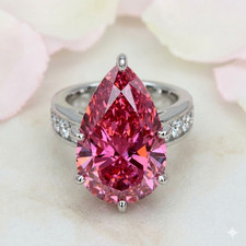 RARE 6.50 Ct Certified Pink