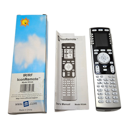 X10 icon ir34a universal - x10,