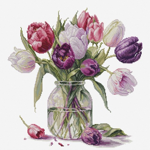 Cross stitch kit luca - stitch, luca-s