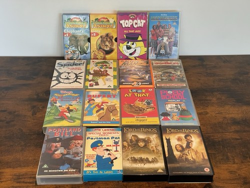 Large children vhs bundle - large,