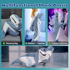 Shark Blanket Adult Kids New