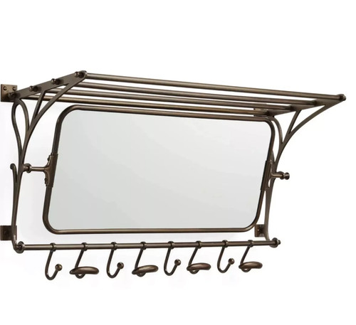 Antique rack hall luggage - hall, wall