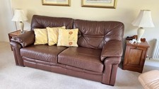 Fine Italian Leather G Plan 3 Piece Suite in excellent condition