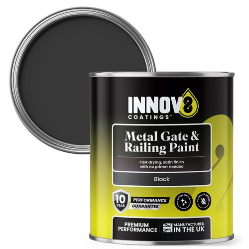Metal gate paint railings - metal,