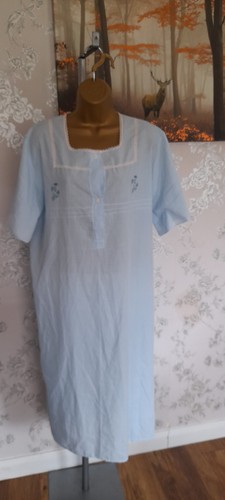 Light blue vintage cotton - blue,