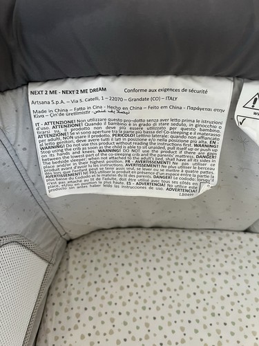 Next2me dream bedside - next2me, cot