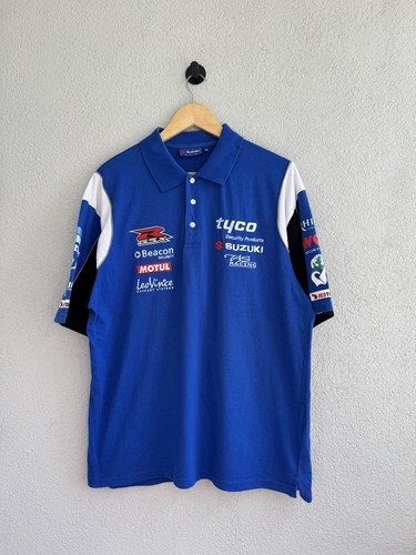 Suzuki racing polo shirt - suzuki, blue