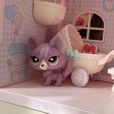 Littlest Pet Shop authentic Rare Purple Blind Bag Fox #1536