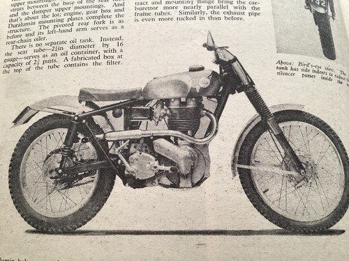 New ariel trials bike sammy - bike,