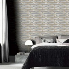 Retro Grey Yellow Wallpaper