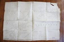 1915 Heston & Hounslow Isleworth Met District Railway OS Railway Map