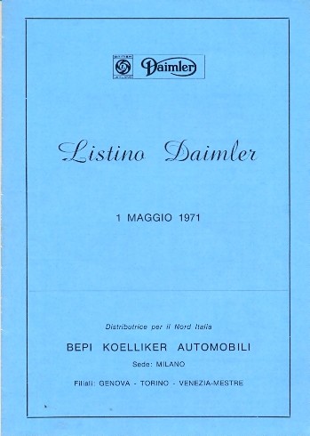 Daimler sovereign 8 - daimler, (xj6)