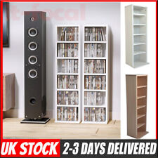 6 Tier Wooden CD DVD Game Book