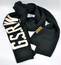 G-S Raw Ewing Black Oversized double Cotton Knit winter Scarf supreme warmth❄⛄☁