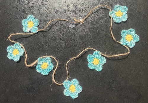 New hand crochet forget me - 🌸new,