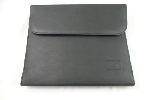 Rare leather portfolio - hp,
