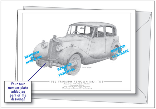Triumph renown mk1 tdb - triumph,
