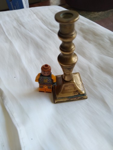 Single dolls house brass - dolls,