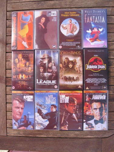 Vhs video tapes - -, variety