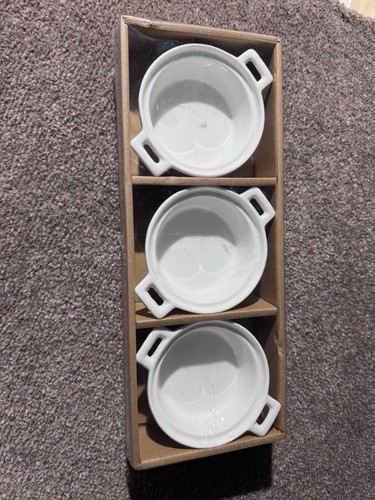 Set white ceramic mini - of,