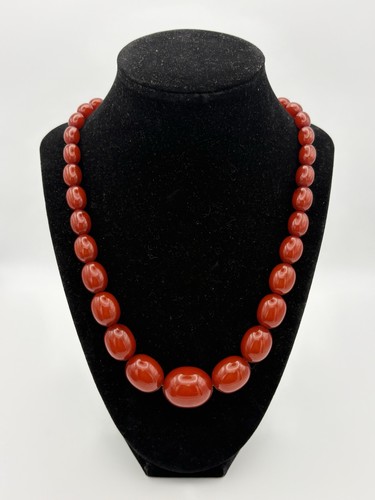 Art deco cherry amber marbled - art,
