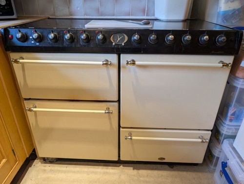 Belling dual fuel range cooker - belling,