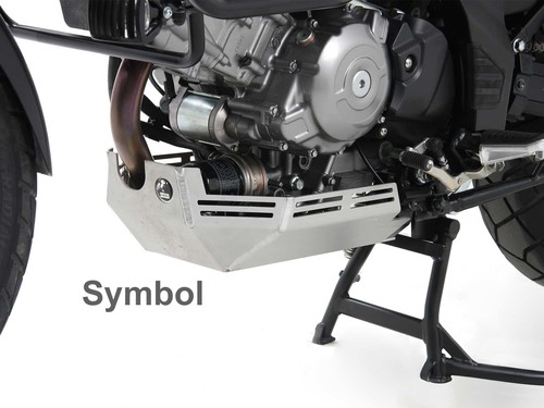 Engine guard plate black - engine, for