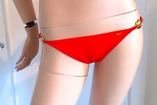 DIOR Bejewelled Embellished Orange Hipster Bikini Bottom (retail £250)