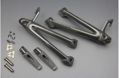 Silver rear foot - rear, rests