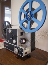CINE FILM EUMIG 610D SUPER 8 STD 8 DUAL FORMAT FILM PROJECTOR FULLY SERVICED