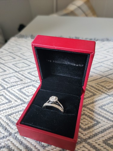 Engagement ring wedding band - &,