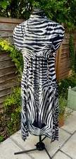 Dare To Bare Zebra Print Mesh