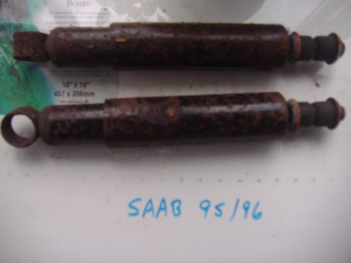 Pair boge rear shock - pair,