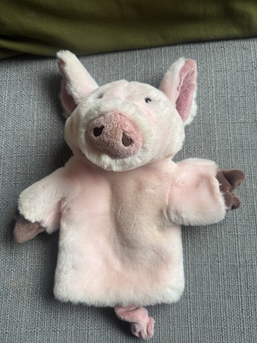 Soft plush hand puppet - plush, glove