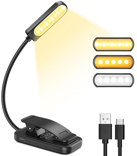 Clip light rechargeable - clip, on