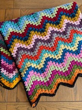 Handmade afghan crochet - afghan,