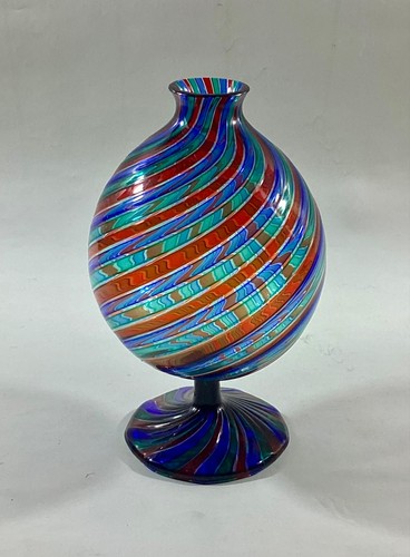 Zennaro murano glass vase - o.,