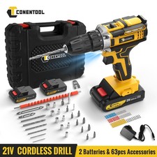 63-Piece Cordless Drill Driver