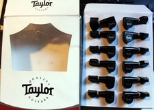 Taylor 12-string Guitar Tuners Satin Black (6L + 6R)