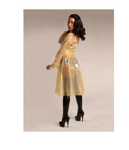 Women transparent latex - transparent,