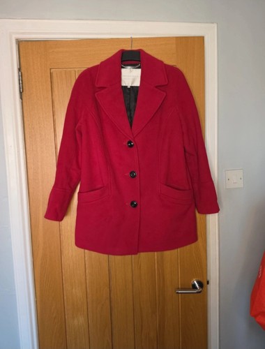 Vintage red wool cashmere - vintage,