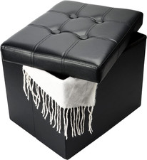Storage Ottoman, Folding Foot