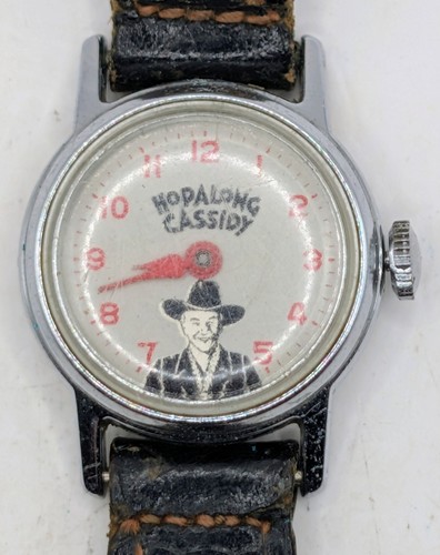Hopalong cassidy wristwatch - wristwatch,