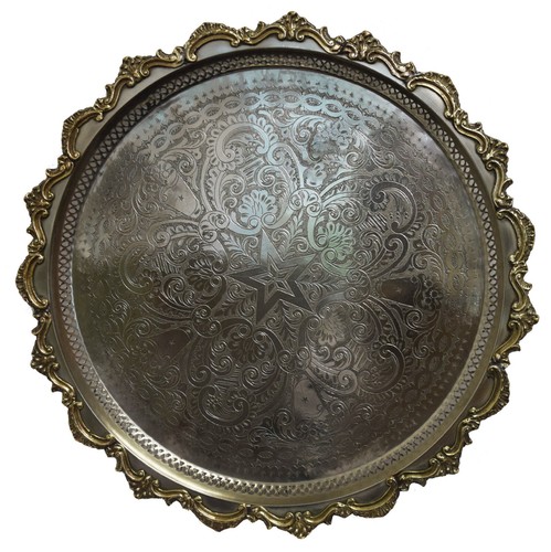 Oriental moroccan tray antique - oriental,