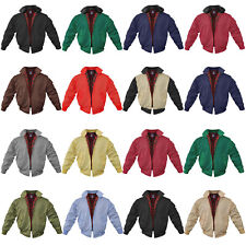Bomber Jacket Classic Biker Vintage Retro Skinhead Top UK Fashion Coat Harington