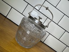 Vintage Cut Glass Biscuit