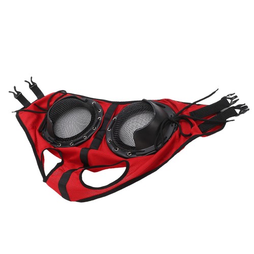 Red horse goggles - red,